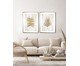 Quadro Folhagem 3D Dourado e Branco Paris A, gold | WestwingNow