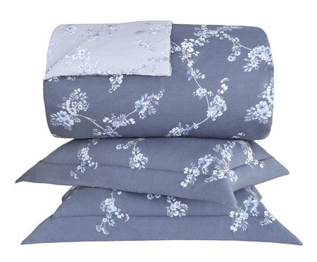 Jogo de Cobre-Leito Gran Percalle Louise 200 Fios | Westwing