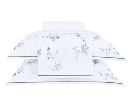 Jogo de Lençol Gran Percalle Louise 200 Fios | Westwing