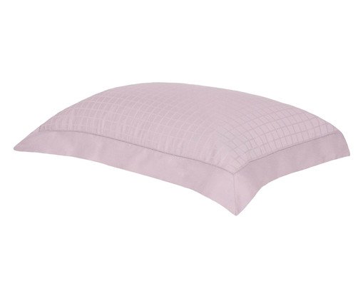 Fronha Damask Square Rosa 300 Fios, pink | WestwingNow