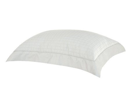 Fronha Damask Square Cinza 300 Fios | Westwing