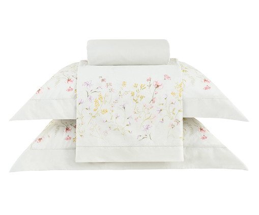 Jogo de Lençol Gran Percalle Secret Garden 200 Fios, multicolor | WestwingNow