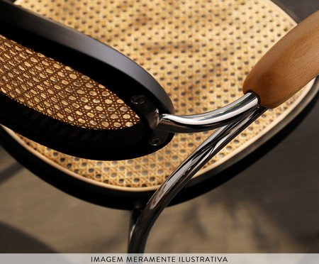 Cadeira Estofada Vicenza Prateada | Westwing