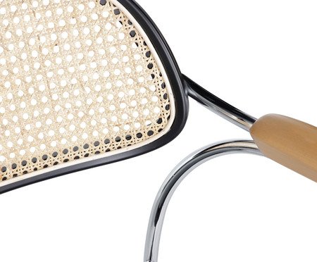 Cadeira Estofada Vicenza Prateada | Westwing