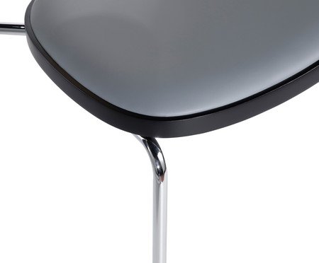 Cadeira Estofada Vicenza Prateada | Westwing