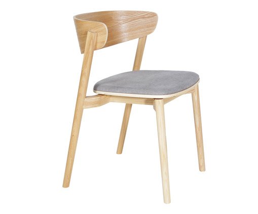 Cadeira Estofada Trento Natural, multicolor | WestwingNow