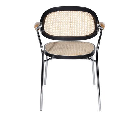 Cadeira Palhinha Vicenza Prateada | Westwing