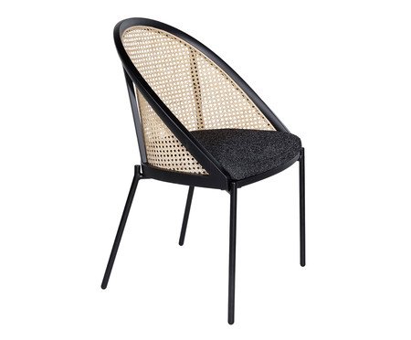 Cadeira Turim Preta | Westwing