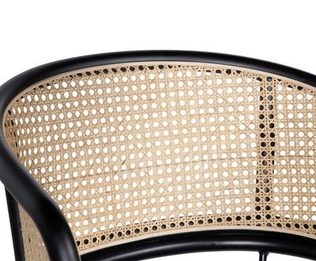 Cadeira Office com Braço Bari Preta | Westwing