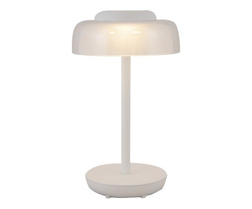 Luminária de Mesa Recarregácel Bivolt Annie Branca, white | WestwingNow