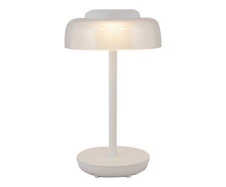 Luminária de Mesa Recarregácel Bivolt Annie Branca | Westwing