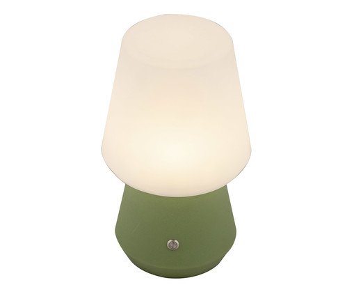 Luminária de Mesa Recarregável Bivolt Bloom Verde, green | WestwingNow