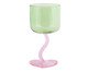 Taça Heart Verde com Base Rosa - 230ml, green | WestwingNow