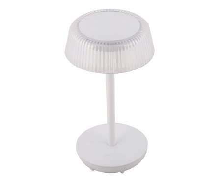 Luminária de Mesa Recarregácel Bivolt Sissy  Branca | Westwing