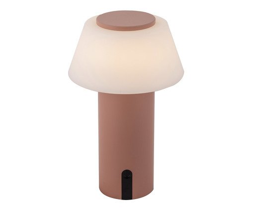 Luminária de Mesa Recarregável Bivolt Lizz Pink, pink | WestwingNow