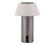 Luminária de Mesa Recarregável Bivolt Lizz Prata, silver or metallic | WestwingNow