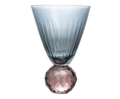 Taça de Vidro Joy Rosê e Azul, pink | WestwingNow
