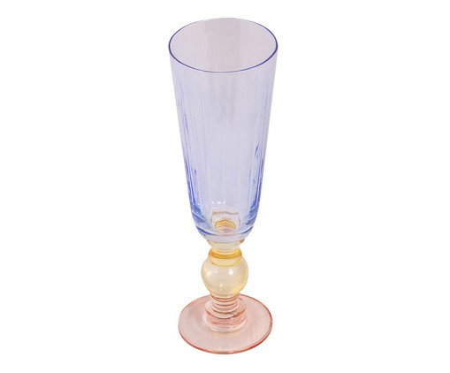 Taça de Espumante Azul e Rosa - 250ml, blue | WestwingNow