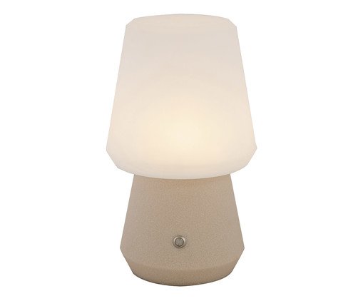 Luminária de Mesa Recarregável Bivolt Bloom Bege, beige | WestwingNow