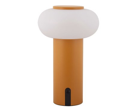 Luminária de Mesa Recarregácel Bivolt Bonny Laranja | Westwing