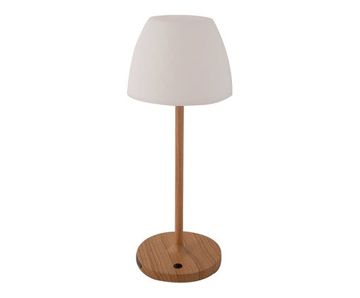 Luminária de Mesa Recarregácel Bivolt Classic Médio, brown | WestwingNow