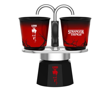 Jogo de Cafeteira e Copos Stranger Things | Westwing