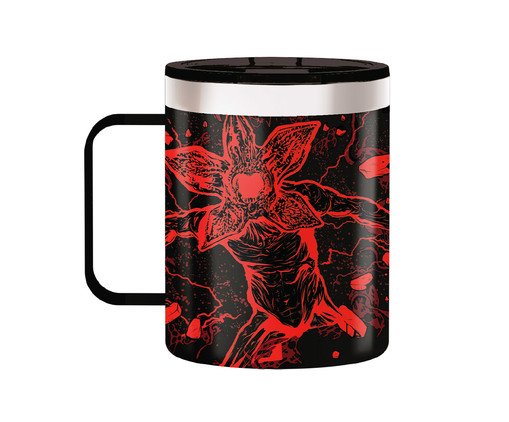 Mug de Aço Inox Stranger Things, black | WestwingNow