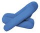 Poltrona Tubular Veludo Azul, multicolor | WestwingNow