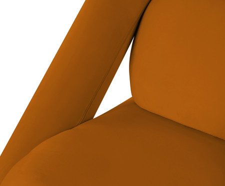 Poltrona Tubular Veludo Cobre | Westwing