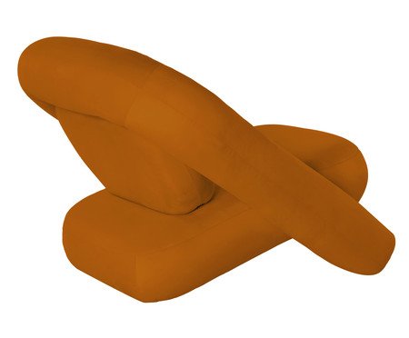 Poltrona Adele Veludo Terracota | Westwing