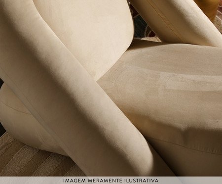 Poltrona Adele Veludo Terracota | Westwing