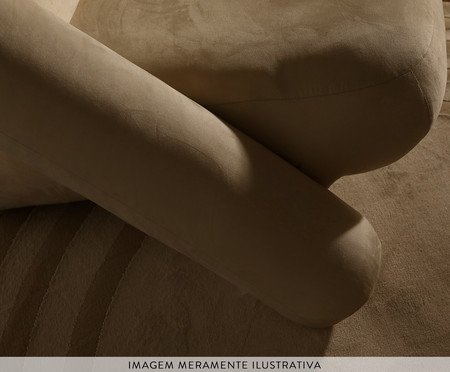 Poltrona Adele Veludo Terracota | Westwing