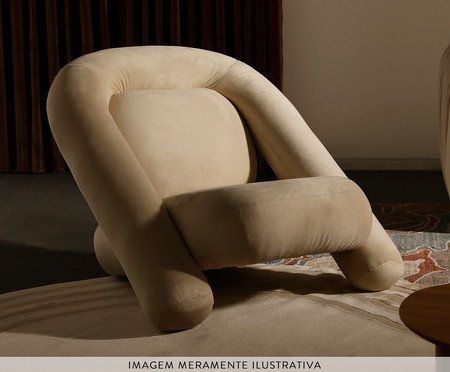 Poltrona Adele Veludo Verde Oliva | Westwing