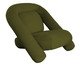 Poltrona Tubular Veludo Verde Oliva, multicolor | WestwingNow