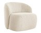Poltrona Giratória Sculp  Linhão - Off-White, multicolor | WestwingNow