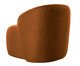 Poltrona Giratória Sculp  Linhão - Terracota, multicolor | WestwingNow