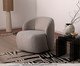 Poltrona Giratória Sculp  Linhão - Cinza Mescla, multicolor | WestwingNow