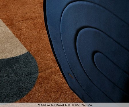 Poltrona Stairs em Veludo Cobre | Westwing