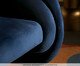 Poltrona Stairs em Veludo Azul, multicolor | WestwingNow