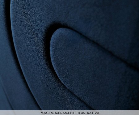 Poltrona Stairs em Veludo Azul | Westwing