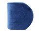 Poltrona Stairs em Veludo Azul, multicolor | WestwingNow