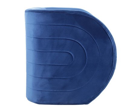 Poltrona Stairs em Veludo Azul | Westwing