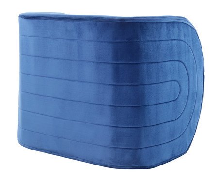 Poltrona Stairs em Veludo Azul | Westwing