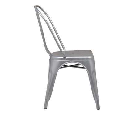 Cadeira de Aço Iron - Cinza | WestwingNow
