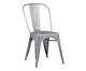 Cadeira de Aço Iron - Cinza, Cinza | WestwingNow