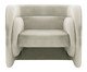 Poltrona Stairs em Veludo Creme, multicolor | WestwingNow