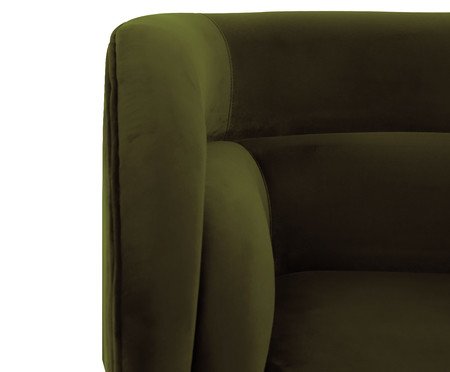 Poltrona Stairs em Veludo Abacate | Westwing