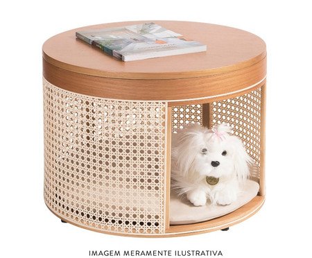 Cesto Pet Castanho Trama Natural | Westwing