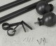 Varão de Cortina Extensível Bolas, black | WestwingNow