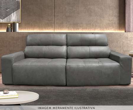 Conjunto Estofado Atami Cinza | Westwing